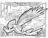 Thunderbird Downloadable sketch template