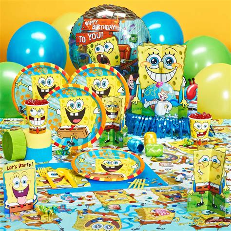 spongebob party supplies cheap spongebob party supplies  fun idea