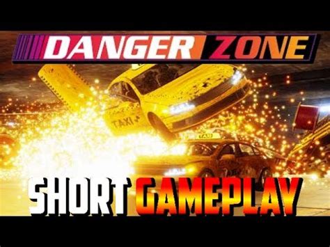 danger zone gameplay ps pro crash mode burnout youtube