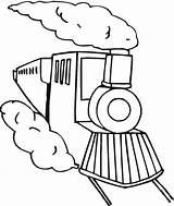 Coloring Train Toy Pages sketch template