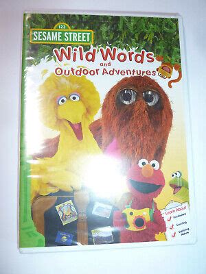 sesame street wild words  outdoor adventures dvd kids tv show elmo pbs   ebay