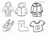 Vestir Prendas Complementos Maestra Infantil sketch template