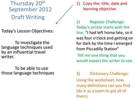 writing inspired   text lessons    teaching resources