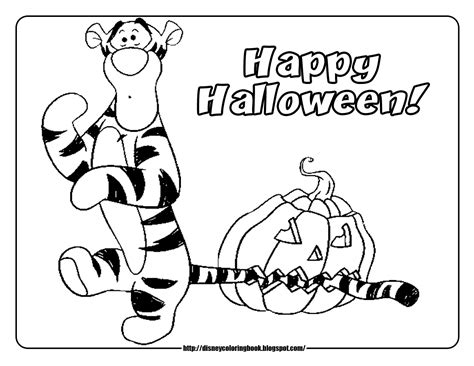 disney coloring pages  sheets  kids pooh  friends halloween