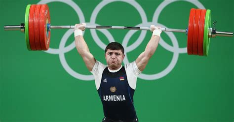 olympic weightlifter   pounds   gross happened huffpost
