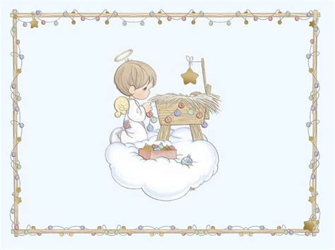 precious moments christmas precious moments wallpaper  fanpop