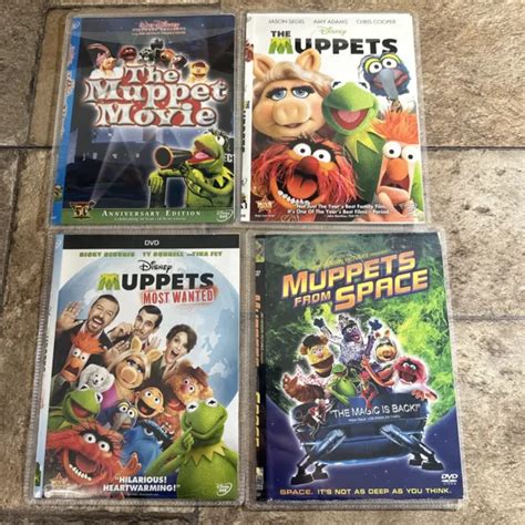 lot   muppets movies dvds  spacemost wanted  muppets