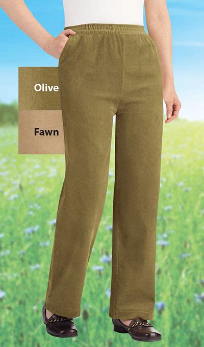 classic corduroy pants  added touch