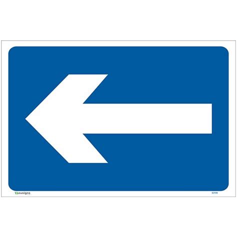 left directional arrow sign uk buy  eu sings  shop
