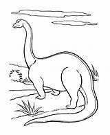 Apatosaurus Brontosaurus Dinosaurs Neck Tocolor sketch template