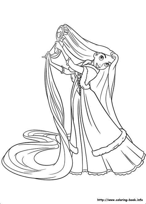 disney tangled coloring pages  girls  princess rapunzel pictures