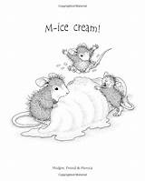 House Mouse Coloring Book Mice Very Stamps Fun Amazon Volume Digi Color Choose Board sketch template