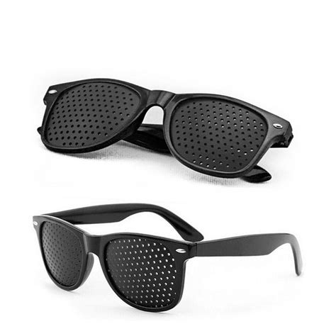 anti myopia pinhole glasses pin hole sunglasses exercise eyesight