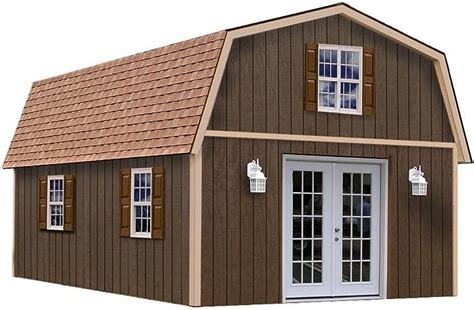 richmond    barn wood shed kit amazoncouk garden outdoors