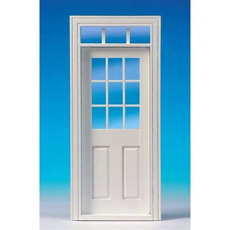 Interior Door With Glass Pane White 60181