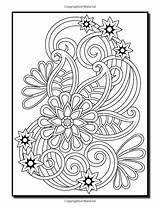 Coloring Swirls Adults Easy Books Book Pages Relaxing Relaxation Magical Fun Color Choose Board Designs sketch template