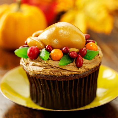 Thanksgiving Turkey Cupcakes Recipe Taste Of Home