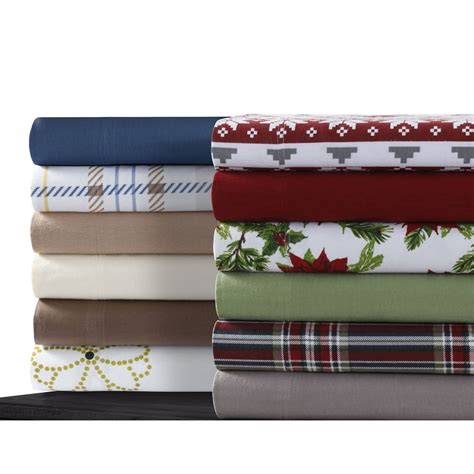 cotton flannel extra deep pocket sheet set  oversize flat sheet