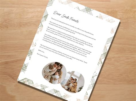 buyer  seller letter template home buyers template love etsy