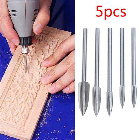 buy pcs milling cutte wood carving engraving drill bit carving root tools  affordable prices