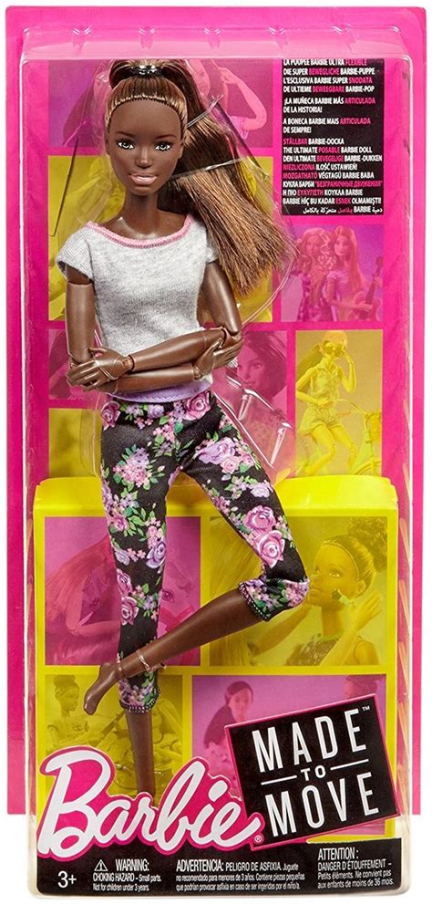 amazing offers on barbie made to move dolls mattel barbie ftg83 made to move doll brunette