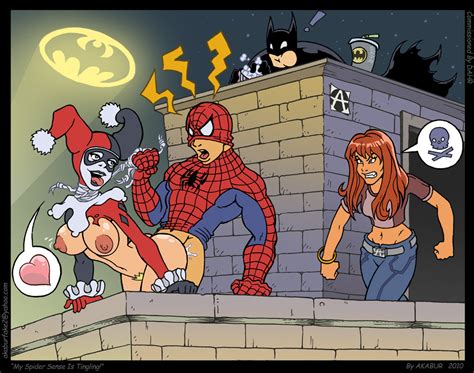 spider man crossover sex harley quinn porn pics superheroes