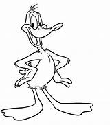 Looney Duck Coloring Daffy Pages Tunes Characters Cartoon Tune Kids Drawing Printable Color Sheets Loony Character Clipart Cartoons Coloriage Popular sketch template