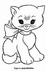 Coloring Pages Cat Kitten Color Kids Book Cats Kitty Pg Sheets Printable Flickr Flyer Animal Hi Embroidery Colouring Dogs Template sketch template