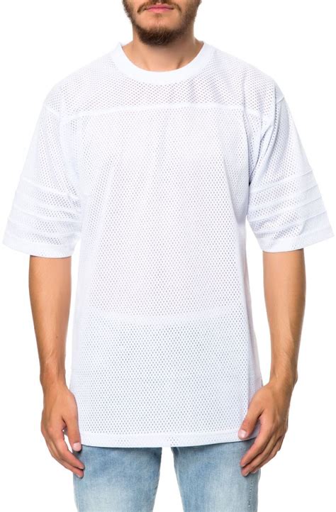 dope shirt basic football jersey white