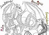 Wings Coloring Seawing Palm sketch template