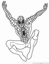 Superhero Spidey Spiderman sketch template