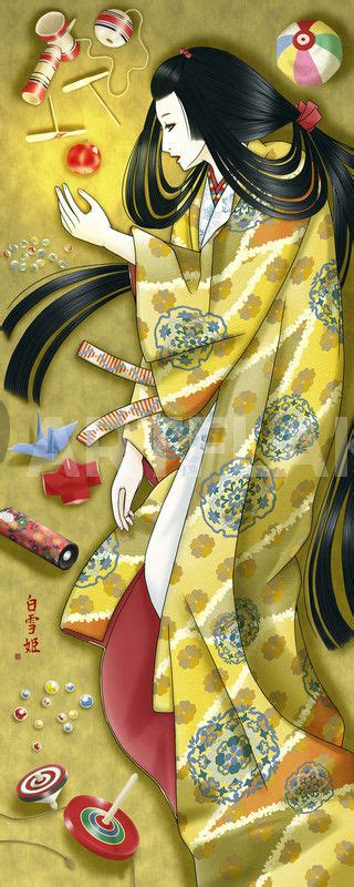 snow white japanese version drawing art prints and