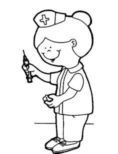 coloring page nurse embroidery pinterest  coloring sheets