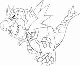 Pokemon Coloring Pages Ex Tyrantrum Mega Print Printable Color Drawing Drawings Pokémon Gigantamax sketch template