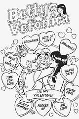 Veronica Archie sketch template