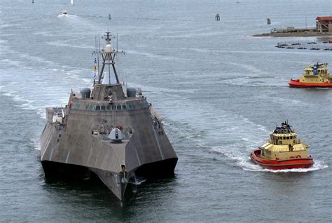 military  uss independence arrives home