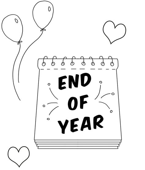 year coloring pages  printable coloring pages  kids