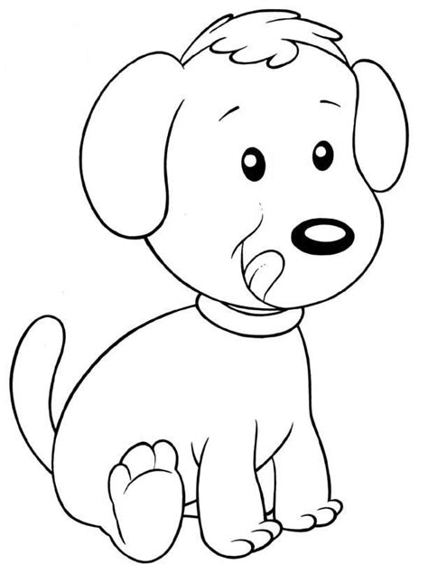 desenhos de cachorros  colorir em atividades escolares az dibujos