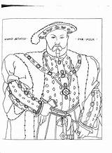 Henry Viii Coloring Pages Colouring Template Sorcerer Simon Do Color History Book Work Medieval Choose Board Drawings Renaissance Sketch Church sketch template