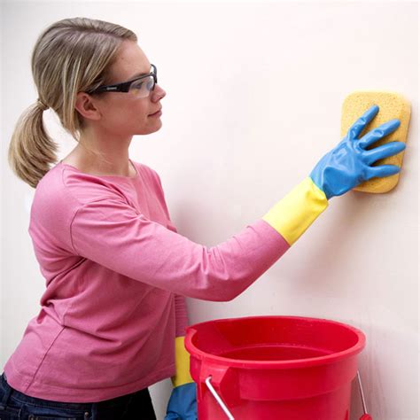 clean walls  flat paint  ruining