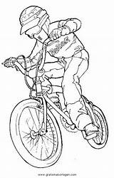 Bmx Sportarten Malvorlage Dibujos Bicicleta Ausmalen Colorare Gratismalvorlagen Malvorlagen Verschiedene 3ddrawing Kategorien sketch template