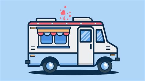 ice cream truck illustration ice cream truck ice cream illustration