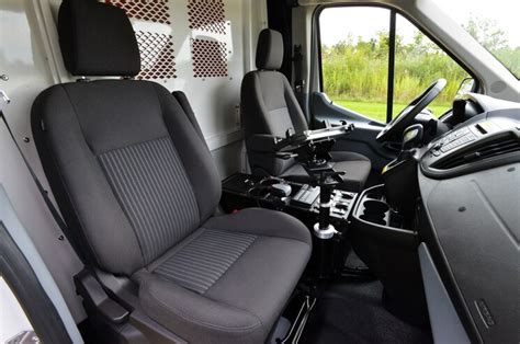 ford transit police transport vehicle