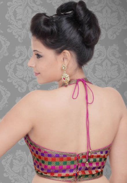 halter neck sari blouse indian saree blouse styles blouse designs saree blouse designs