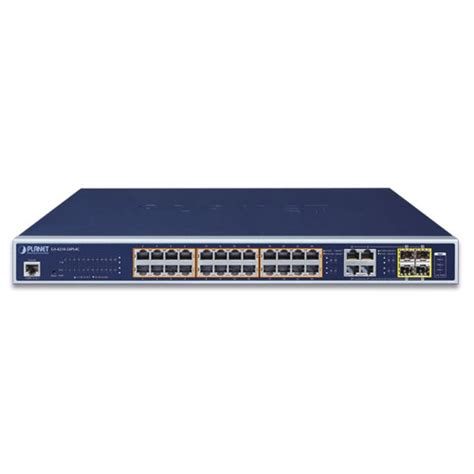 gs  plc  port   poe  port gigabit tpsfp combo managed switch