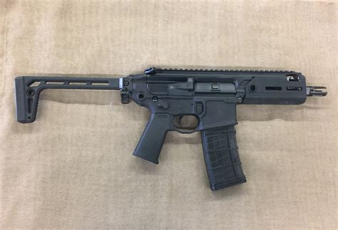 sig sauer mcx rattler  blackout sbr  sidefolding stock saddle