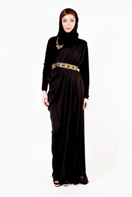 Arab Abayas And Hijab Collection By Markavip 2014 L Latest Embroiedered