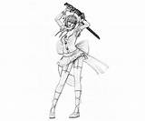 Starling Juliet Chainsaw Lollypop Armored Coloring Pages sketch template