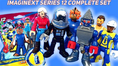 imaginext series  blind bags  codes toy figures set opening review youtube