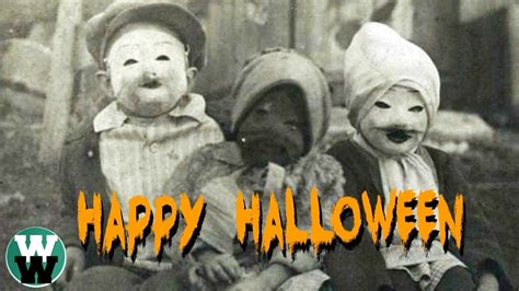 20 creepiest old time halloween costumes ever youtube